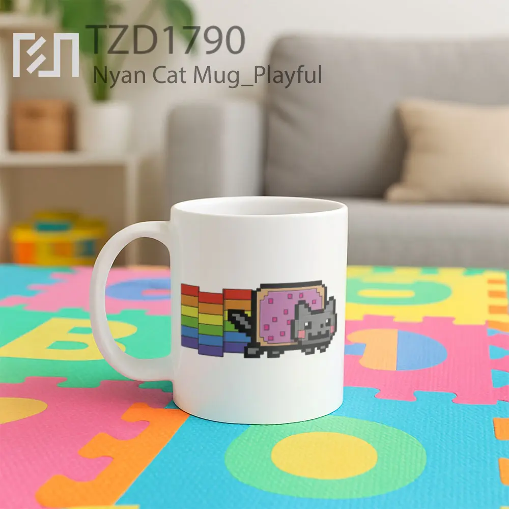 Nyan Cat Mug - All-side / Desain