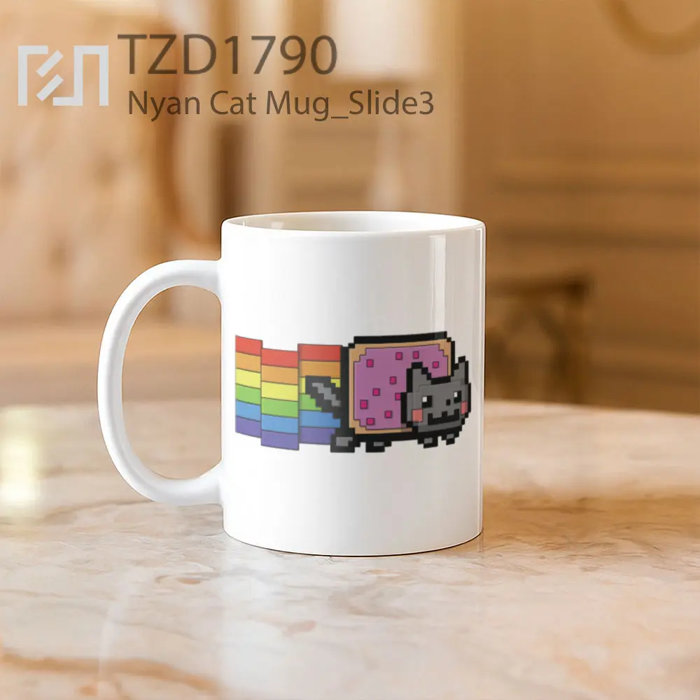 Nyan Cat Mug - All-side / Desain