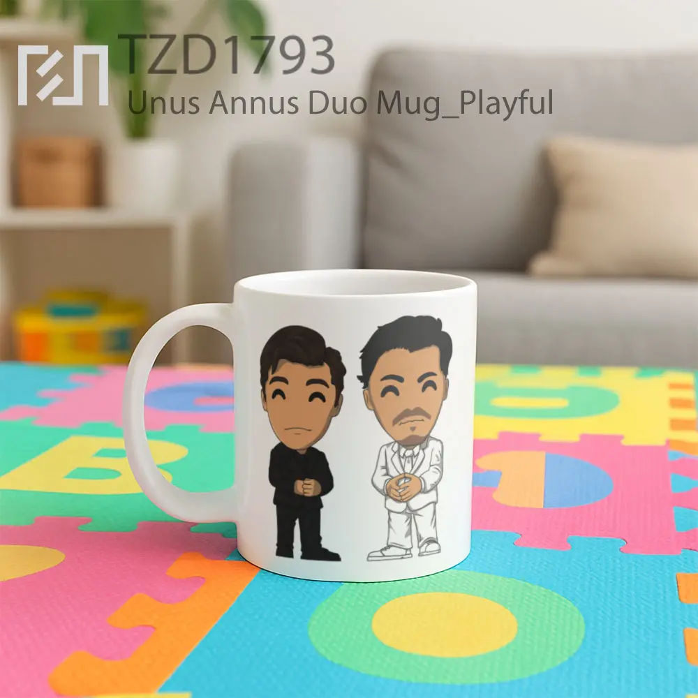 Unus Annus Duo Mug - All-side / Desain
