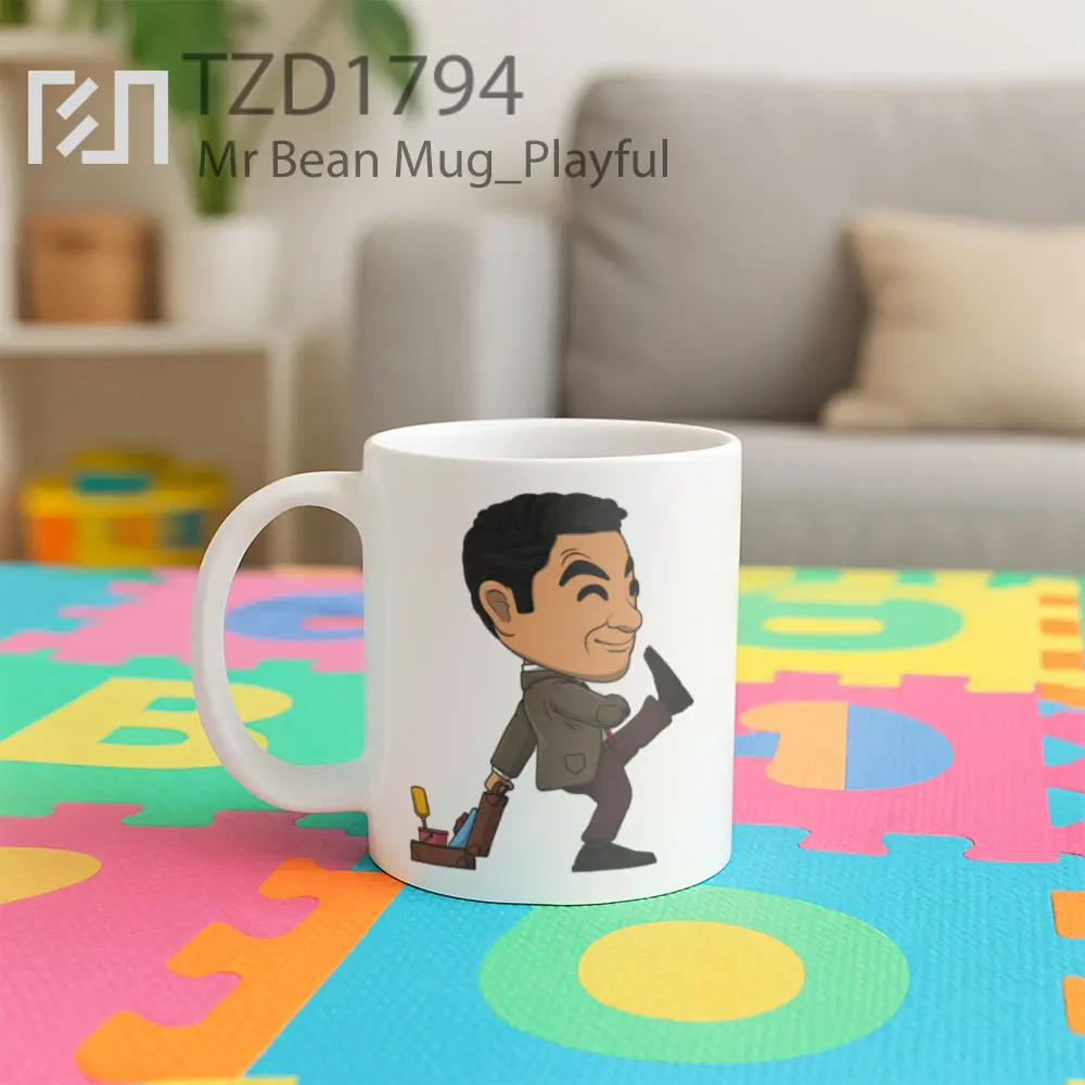 Mr Bean Mug - All-side / Desain