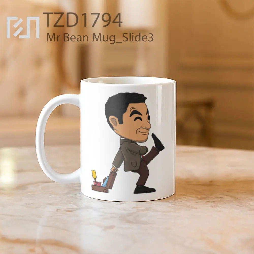 Mr Bean Mug - All-side / Desain