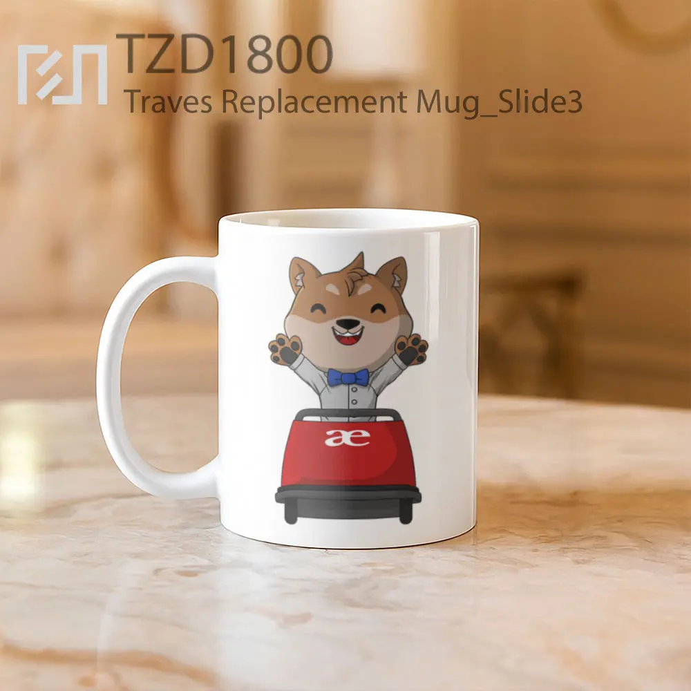Traves Replacement Mug - All-side / Desain