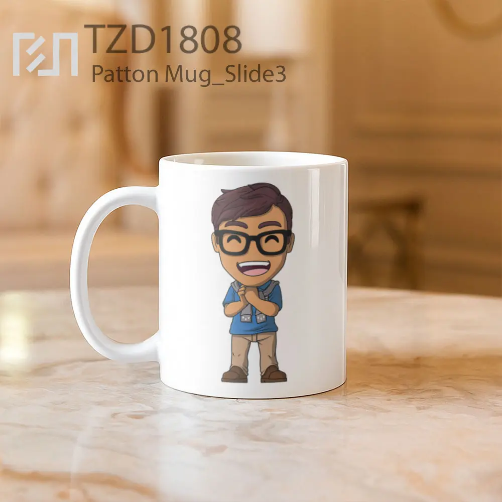 Patton Mug - All-side / Desain