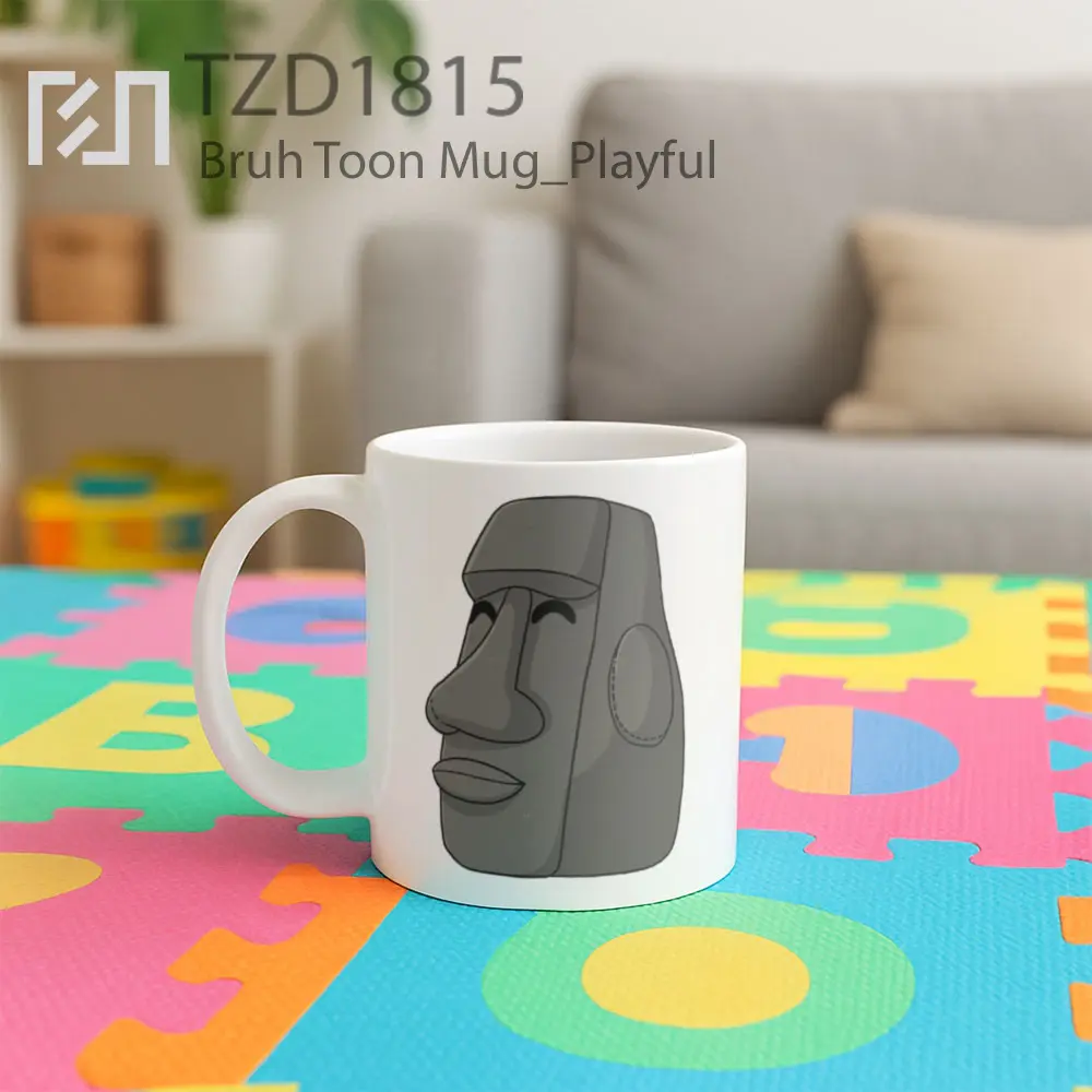 Bruh Toon Mug - All-side / Desain