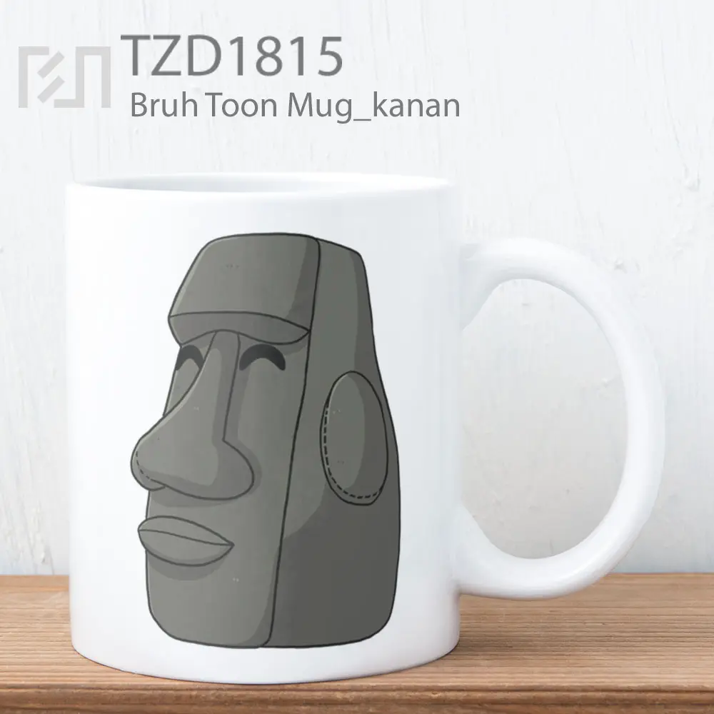 Mug Keramik Premium SNI - Bruh Toon Mug