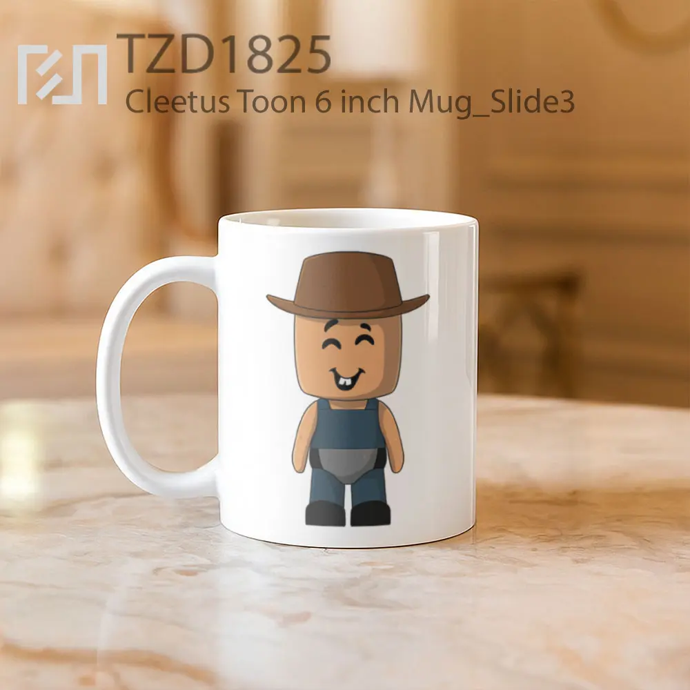 Cleetus Toon 6 inch Mug - All-side / Desain