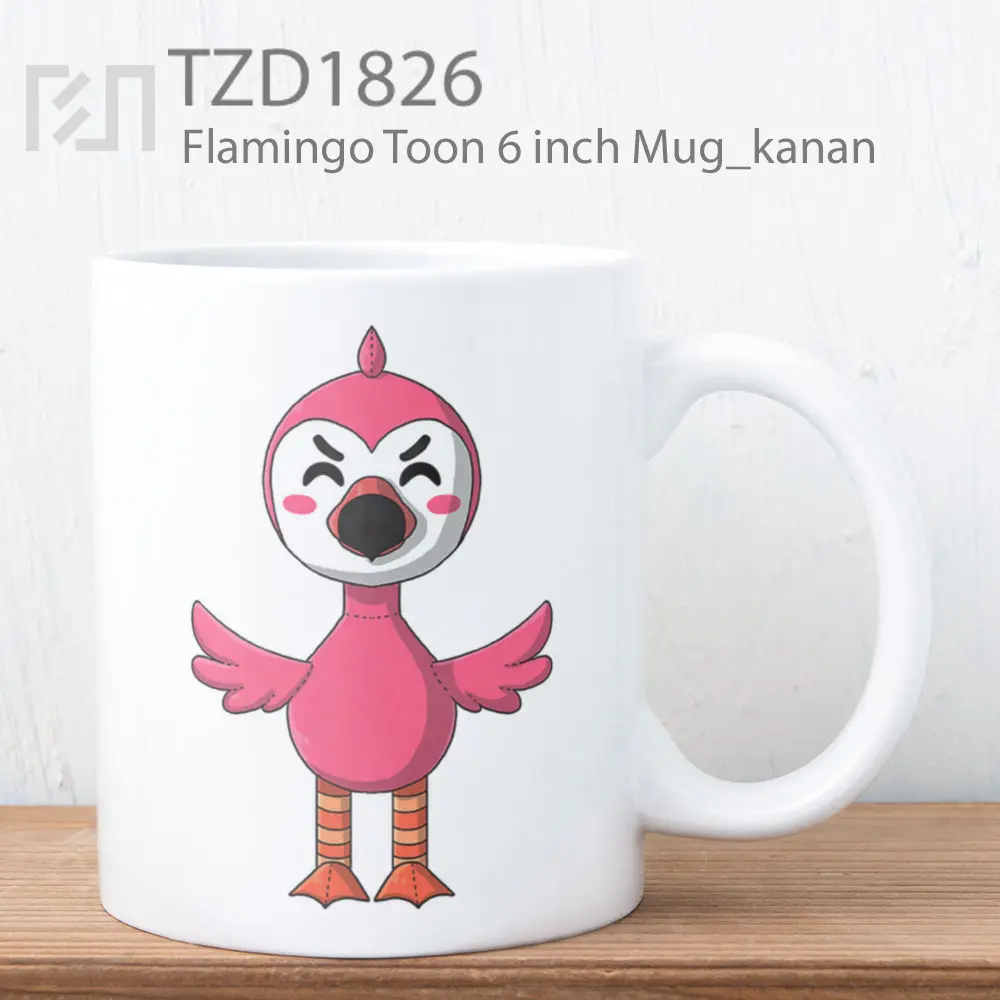 Flamingo Toon 6 inch Mug