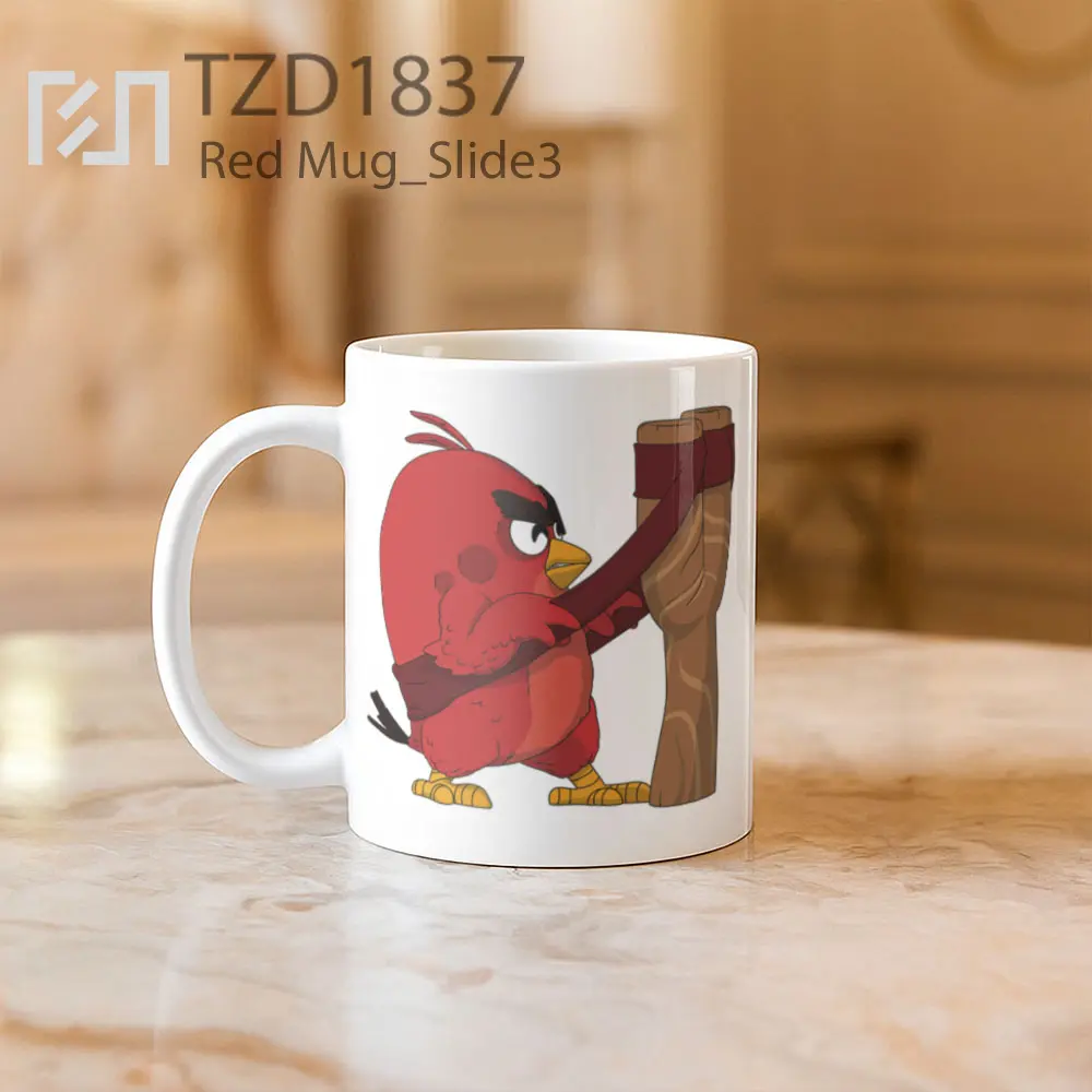 Red Mug - All-side / Desain