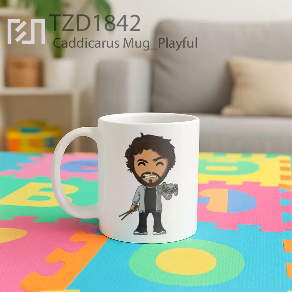 Caddicarus Mug - All-side / Desain