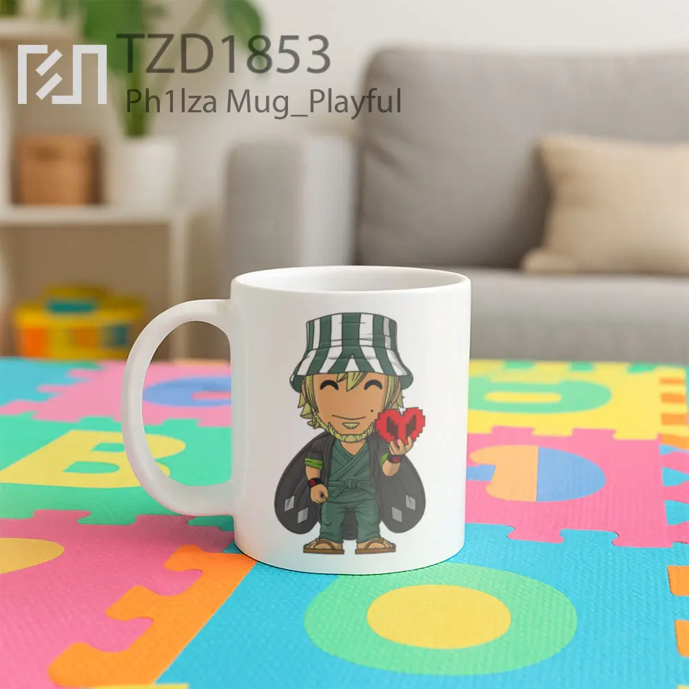 Ph1lza Mug - All-side / Desain