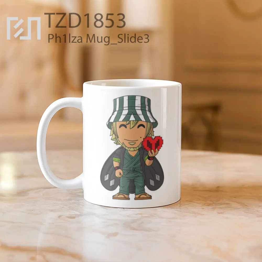 Ph1lza Mug - All-side / Desain