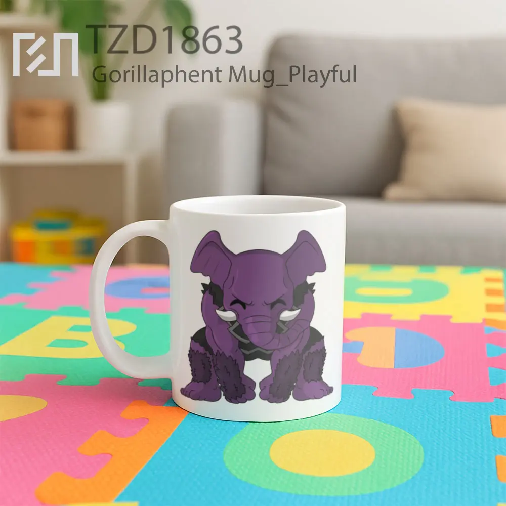 Gorillaphent Mug - All-side / Desain
