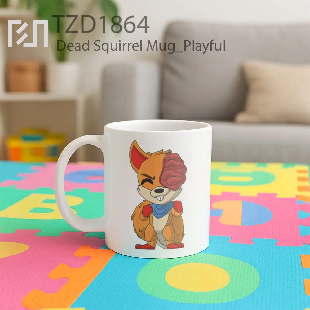 Dead Squirrel Mug - All-side / Desain