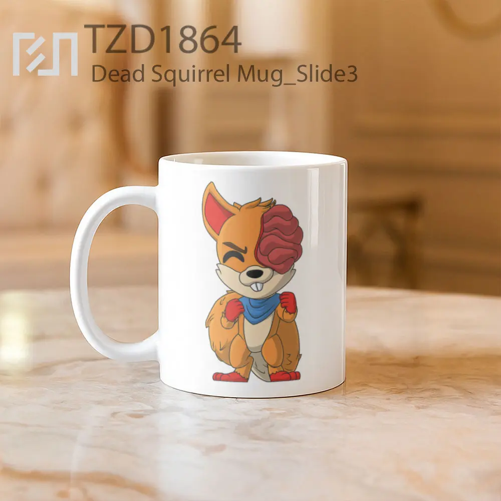Dead Squirrel Mug - All-side / Desain