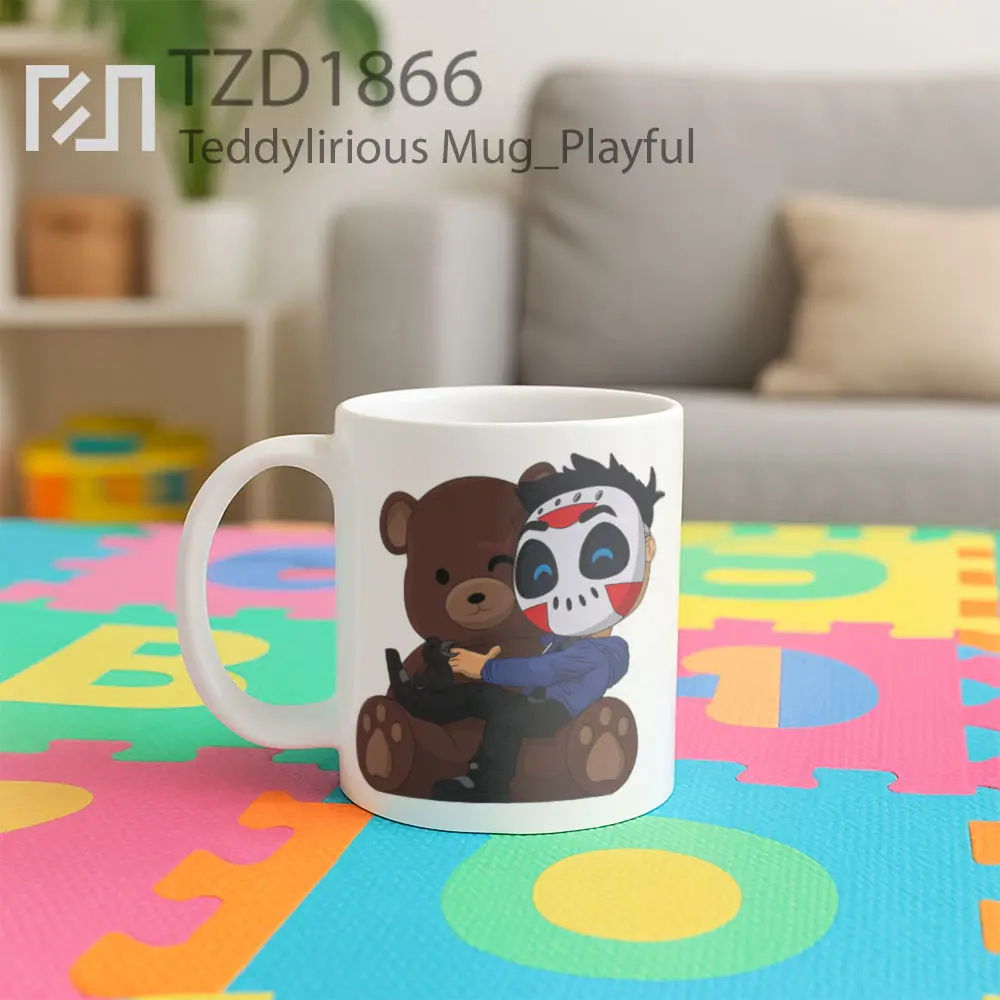 Teddylirious Mug - All-side / Desain