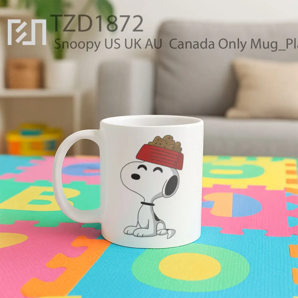 Snoopy US UK AU  Canada Only Mug - All-side / Desain