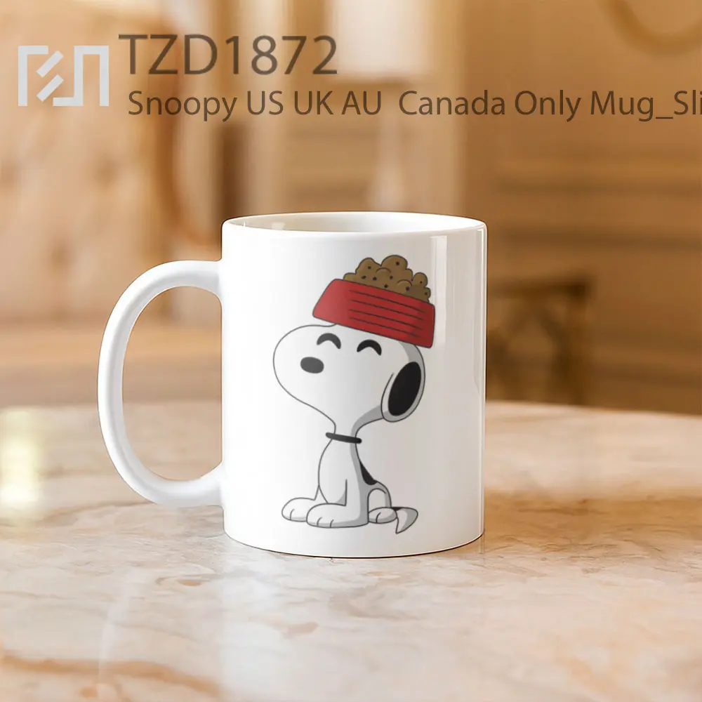 Snoopy US UK AU  Canada Only Mug - All-side / Desain