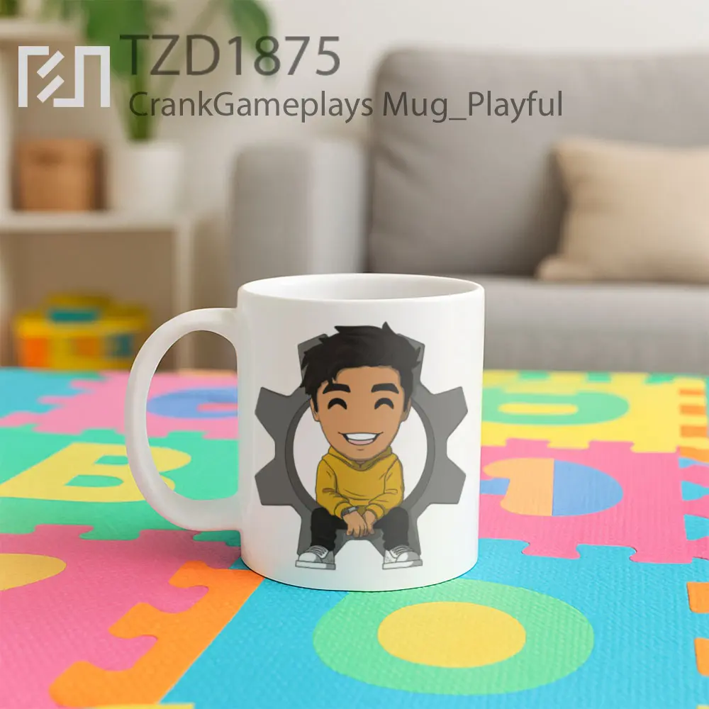 CrankGameplays Mug - All-side / Desain