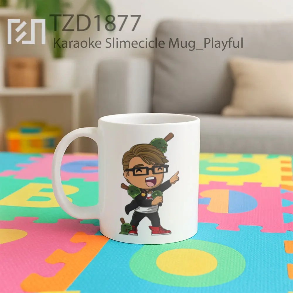 Karaoke Slimecicle Mug - All-side / Desain