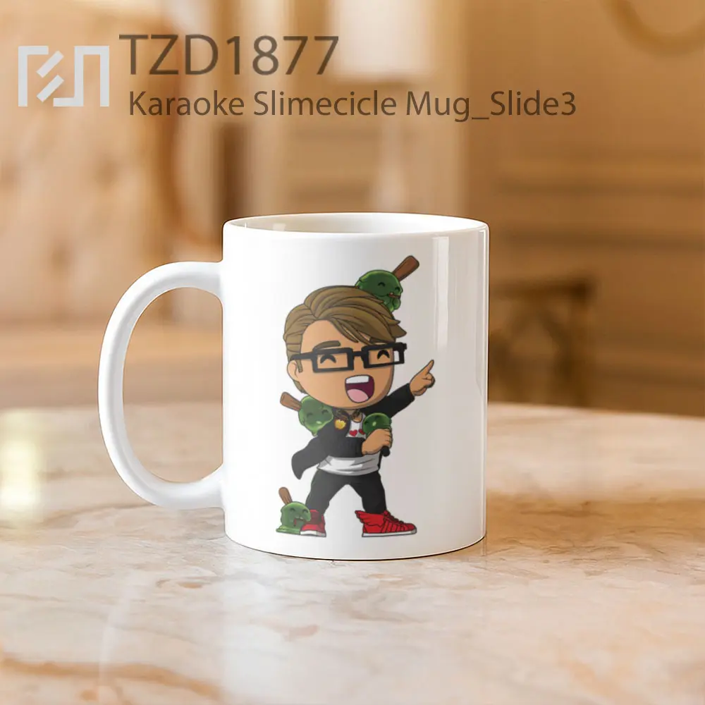 Karaoke Slimecicle Mug - All-side / Desain