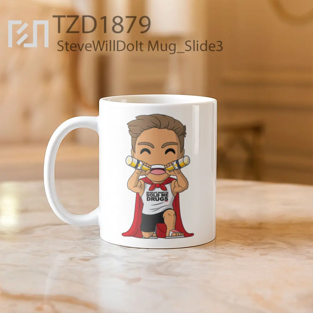 SteveWillDoIt Mug - All-side / Desain