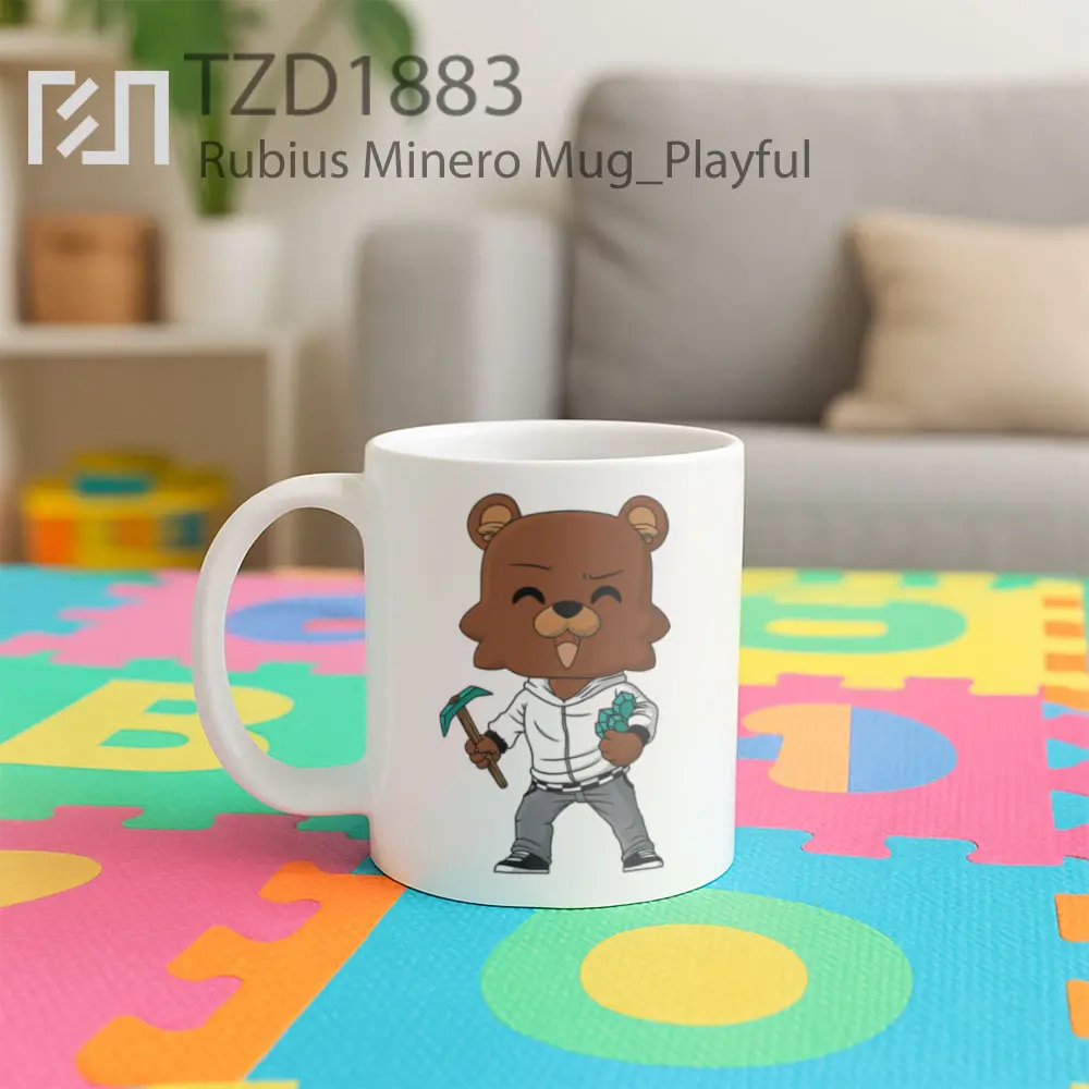 Rubius Minero Mug - All-side / Desain