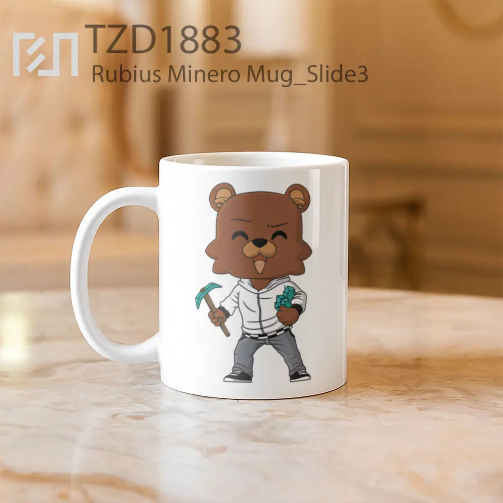 Rubius Minero Mug - All-side / Desain