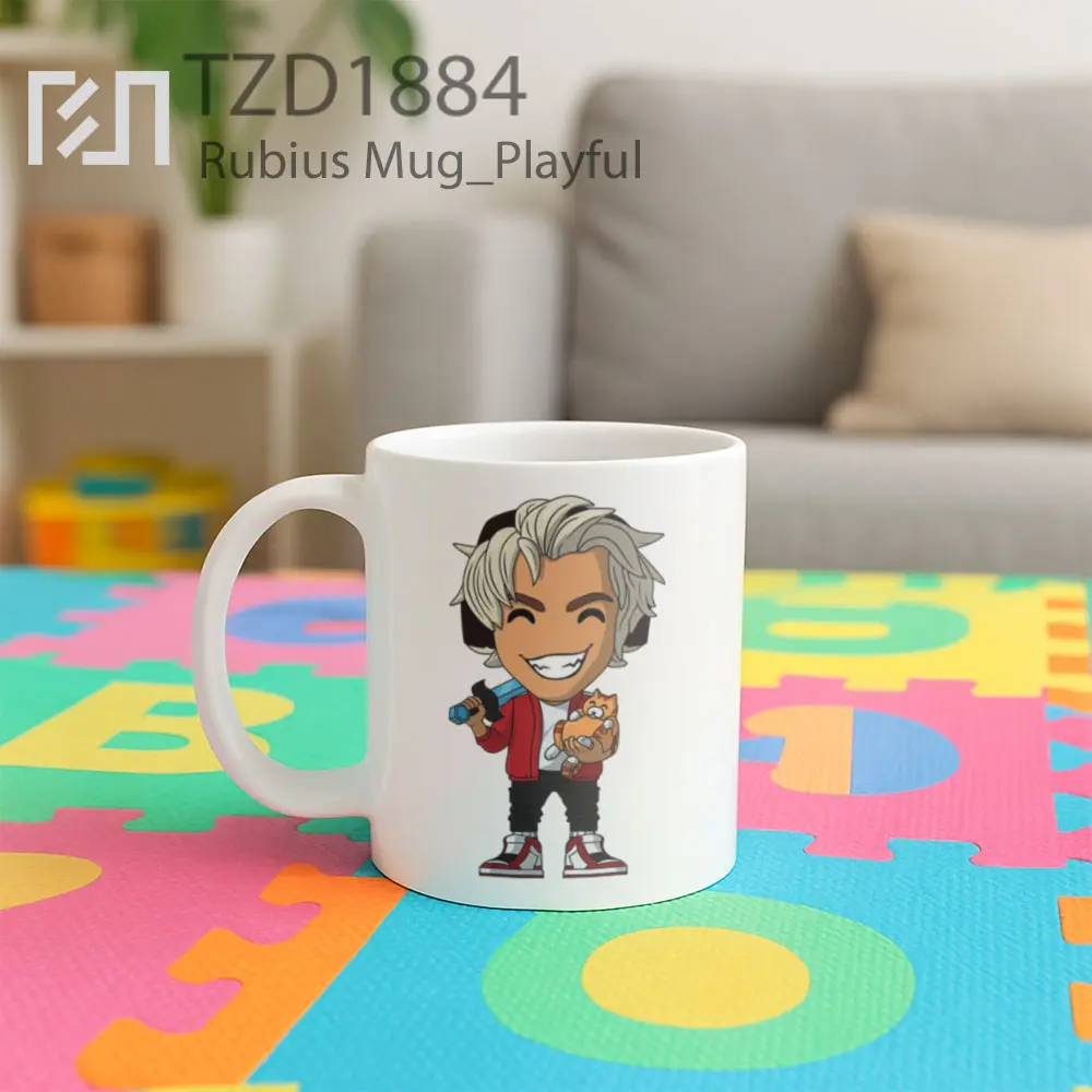 Rubius Mug - All-side / Desain
