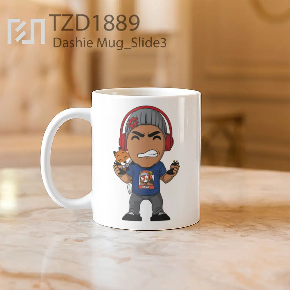 Dashie Mug - All-side / Desain
