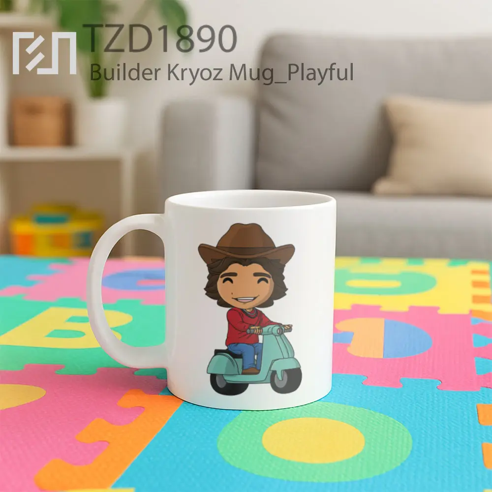 Builder Kryoz Mug - All-side / Desain