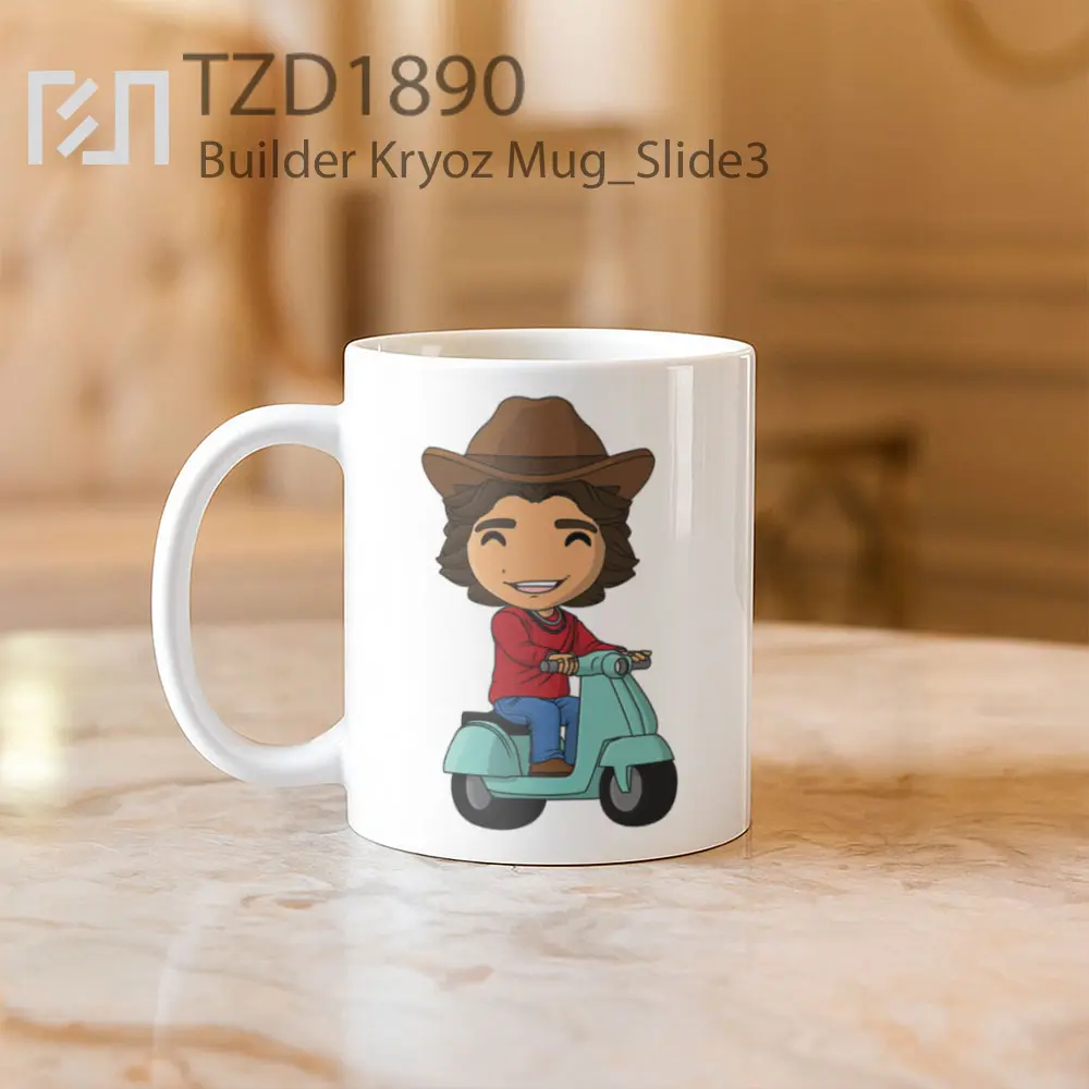 Builder Kryoz Mug - All-side / Desain