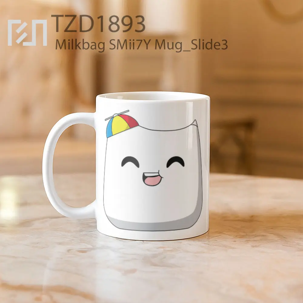 Milkbag SMii7Y Mug - All-side / Desain