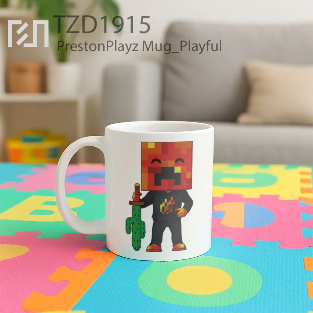 PrestonPlayz Mug - All-side / Desain