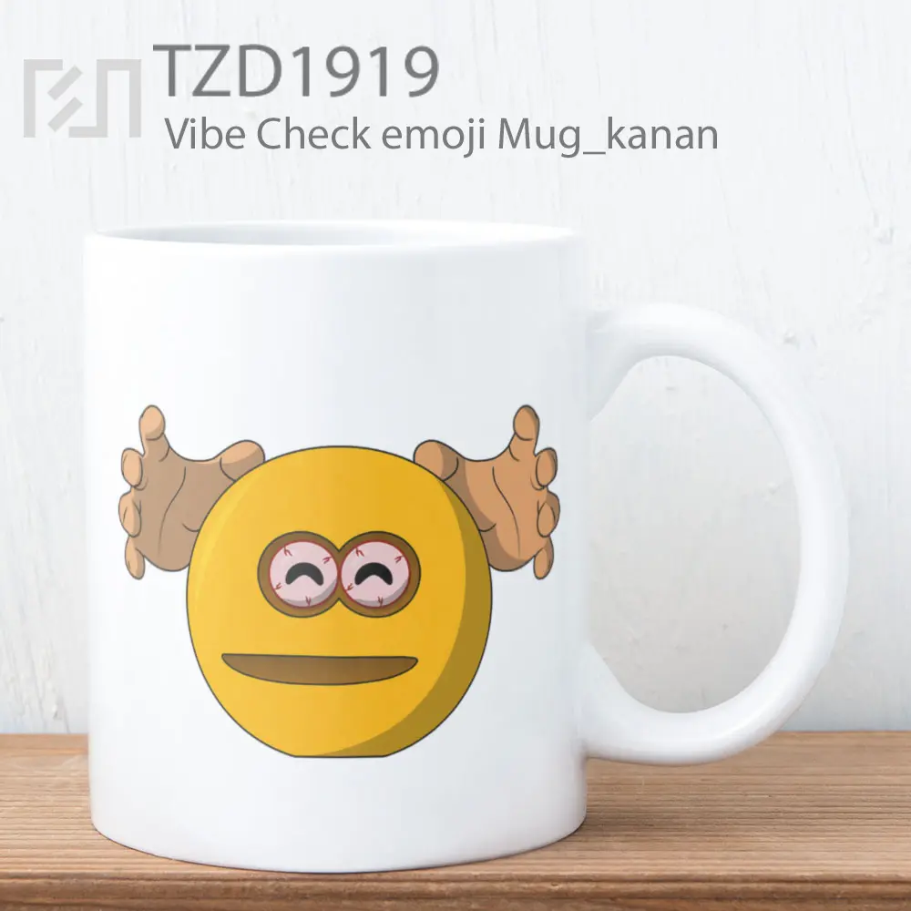 Vibe Check emoji Mug