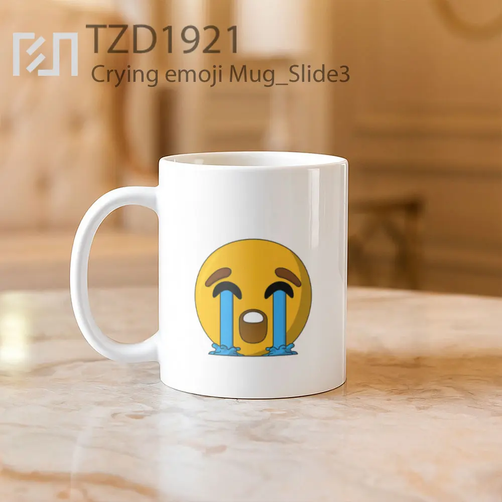 Crying emoji Mug - All-side / Desain