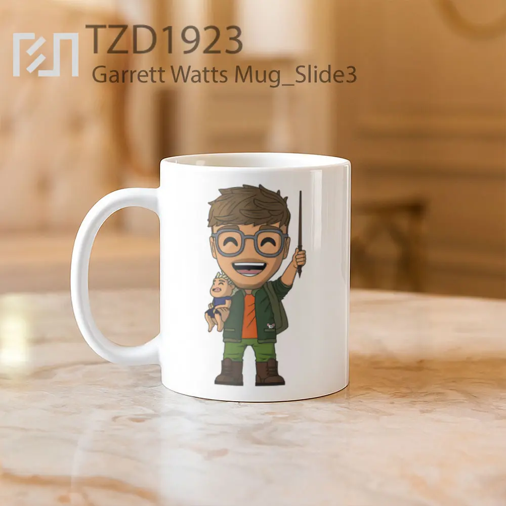 Garrett Watts Mug - All-side / Desain