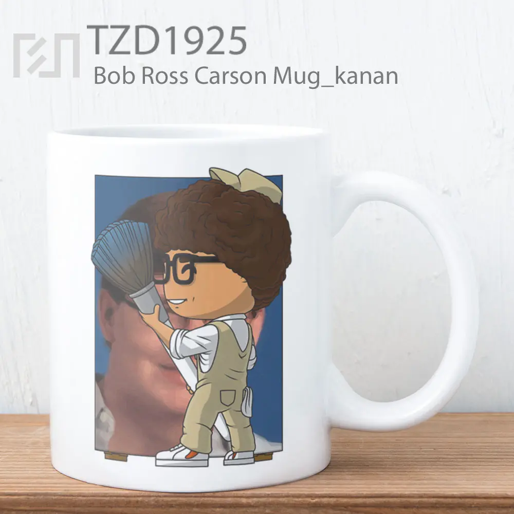 Bob Ross Carson Mug