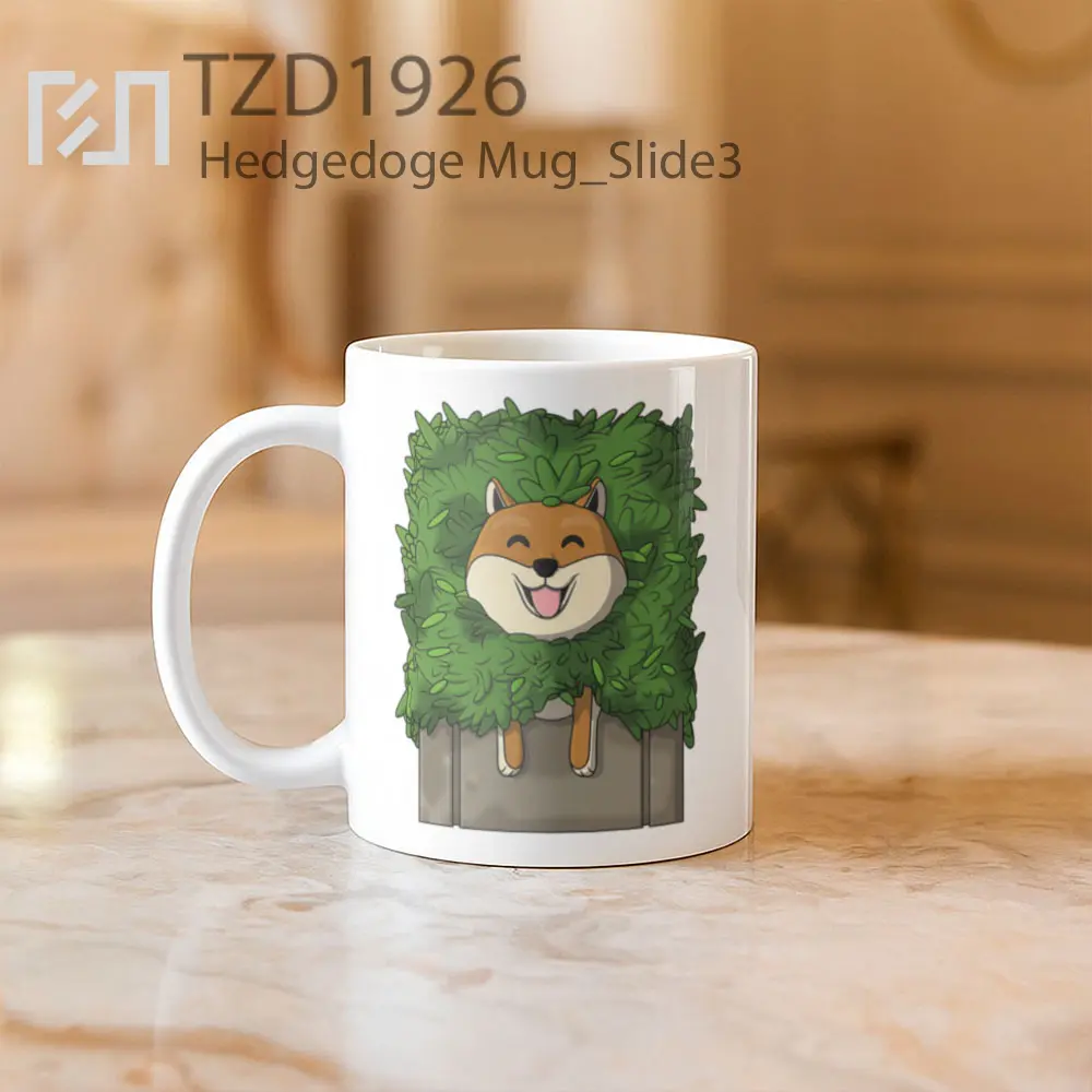 Hedgedoge Mug - All-side / Desain