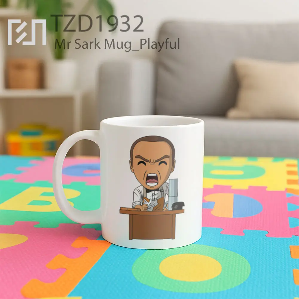 Mr Sark Mug - All-side / Desain