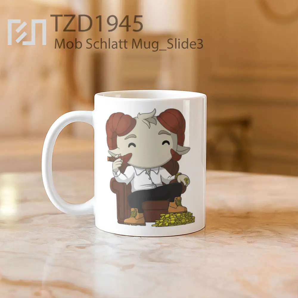 Mob Schlatt Mug - All-side / Desain