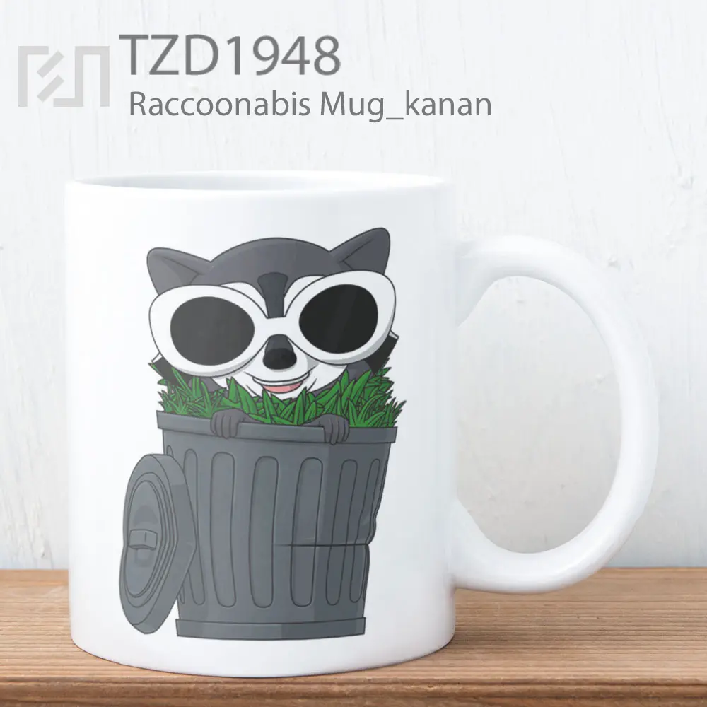 Raccoonabis Mug