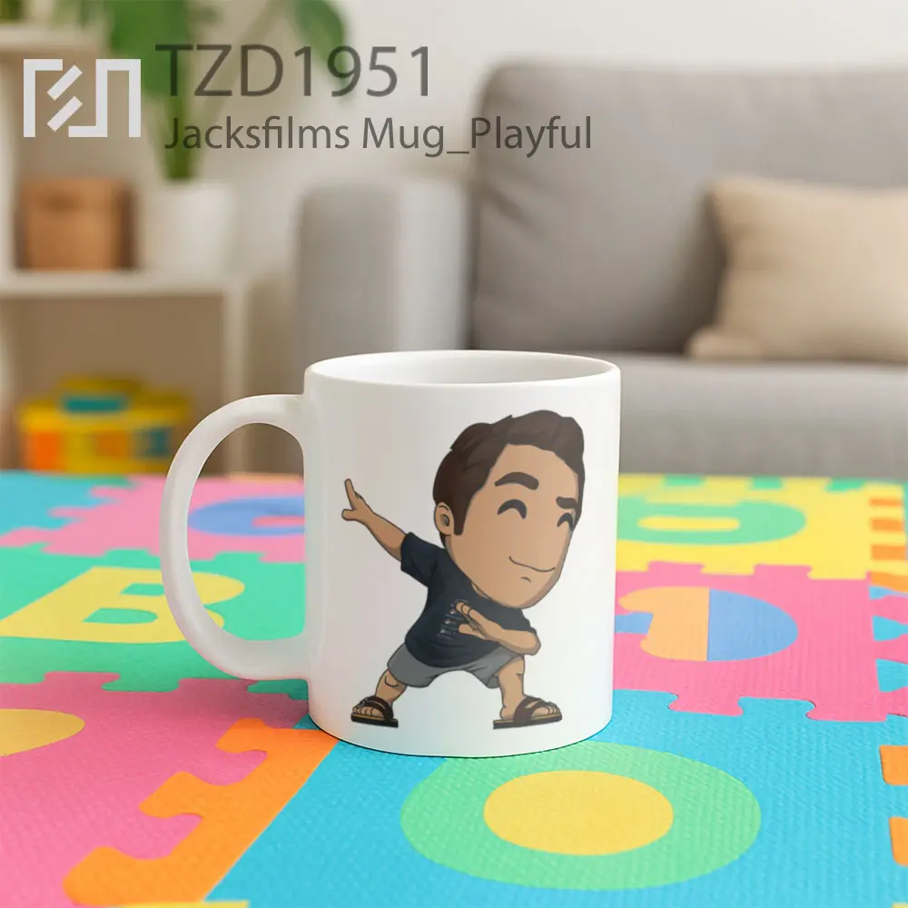 Jacksfilms Mug - All-side / Desain