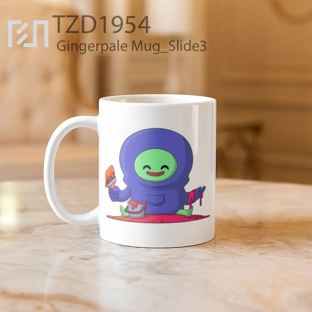 Gingerpale Mug - All-side / Desain