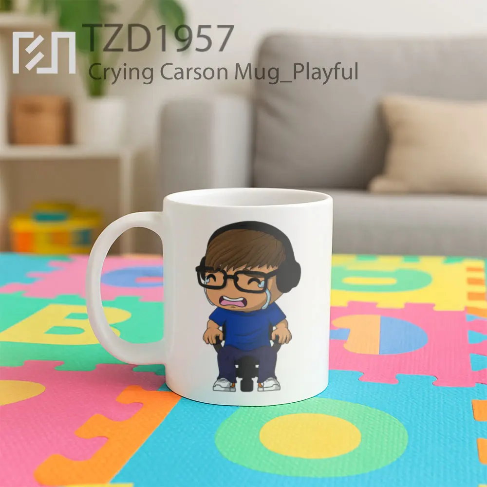 Crying Carson Mug - All-side / Desain