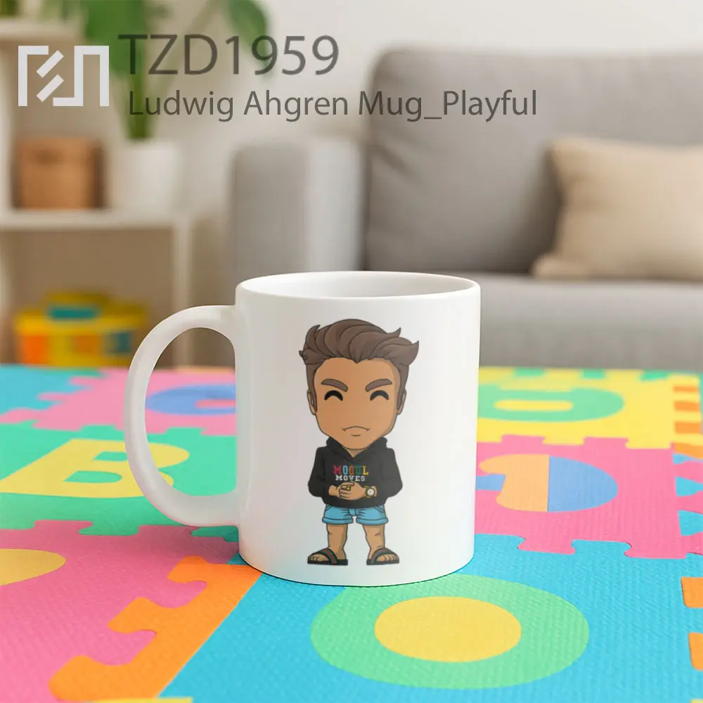 Ludwig Ahgren Mug - All-side / Desain