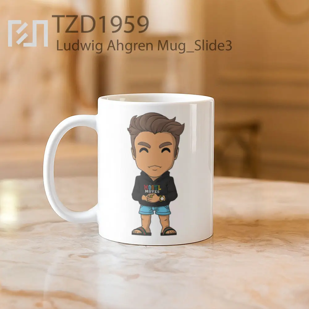 Ludwig Ahgren Mug - All-side / Desain