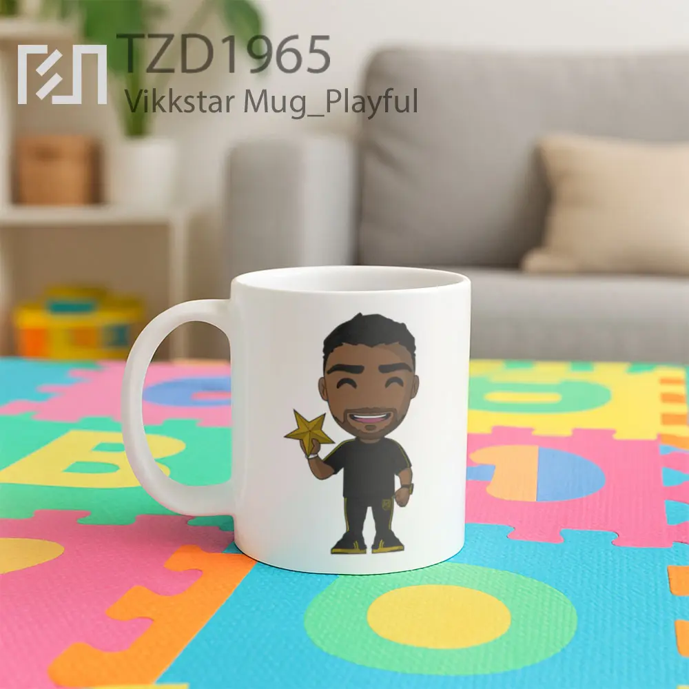Vikkstar Mug - All-side / Desain