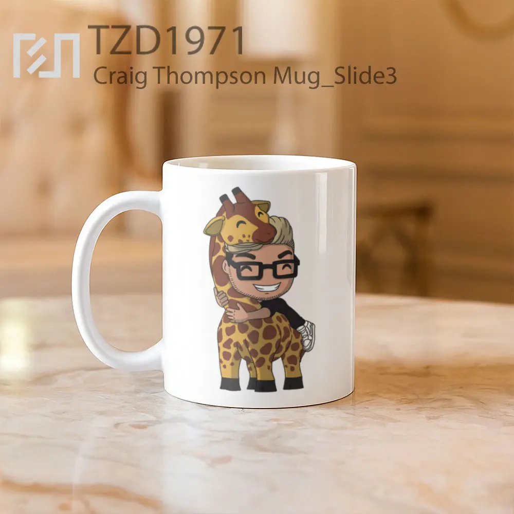 Craig Thompson Mug - All-side / Desain