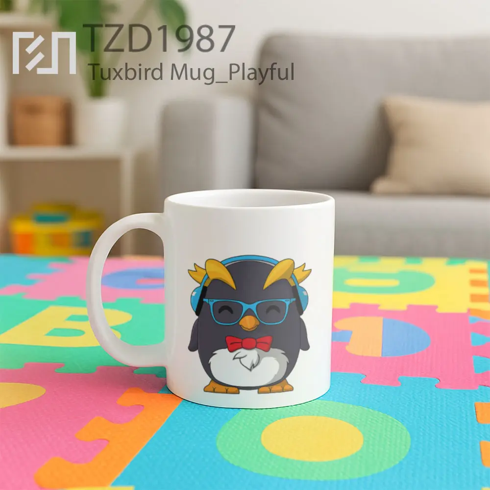 Tuxbird Mug - All-side / Desain