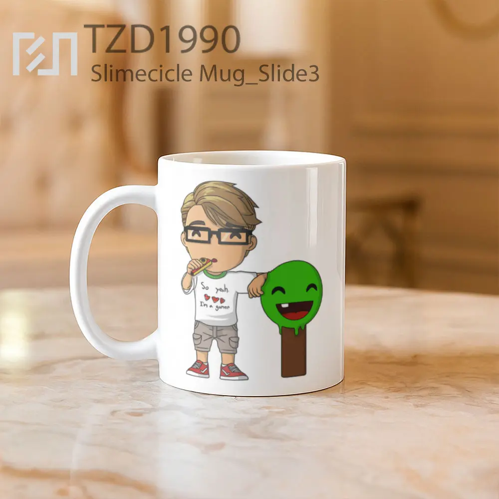Slimecicle Mug - All-side / Desain